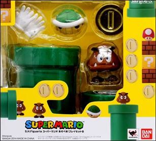 Super Mario (S.H.Figuarts)  figure 3 Diorama Play Set B