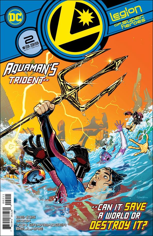 Legion of Super-Heroes (2020) issue 2 Ryan Sook Cover