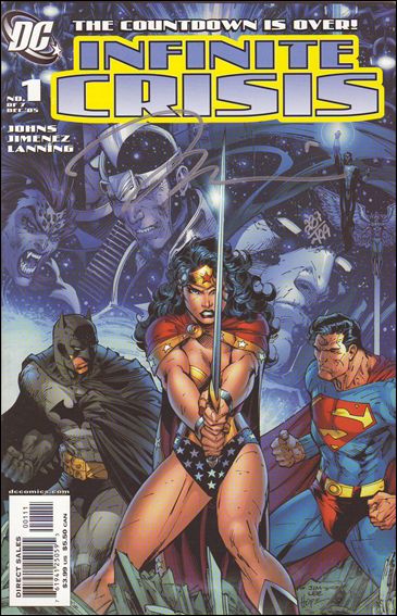 Infinite Crisis issue 1-D DF Jim Lee Cover (Signed by Jim Lee) 1/499