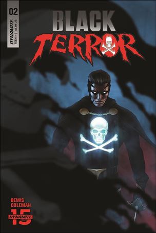 Black Terror (2019) issue 2-G Rahzzah 1:30 Blue Cover