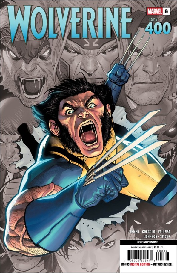 Wolverine (2024) issue 8-H Martín Cóccolo Cover (Second Printing)