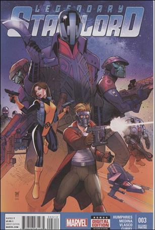 Legendary Star-Lord issue 3-C Paco Medina Cover (2nd Printing)