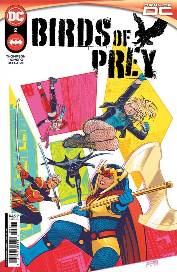 Birds of Prey (2023) issue 2 Leonardo Romero Cover