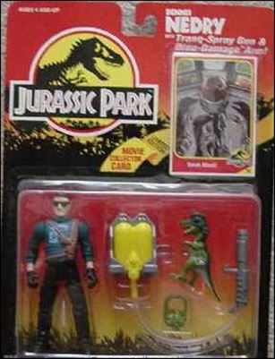 Jurassic Park (Movie) Action Figures figure 2 Dennis Nedry (Tranq Spray Gun)