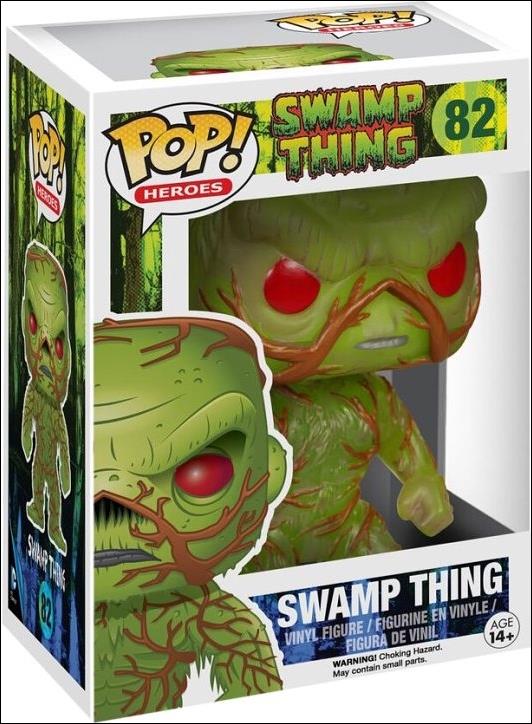 POP! Heroes figure 82 Swamp Thing Previews Exclusive