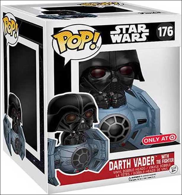 POP! Star Wars figure '176' Darth Vader with TIE Fighter Target Exclusive