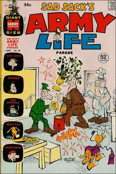Sad Sack's Army Life Parade issue 40