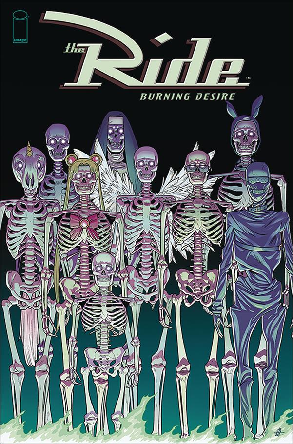 Ride: Burning Desire issue 4-B Daniel Hillyard Cover