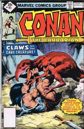 Conan the Barbarian (1970) issue 95-B Whitman Cover