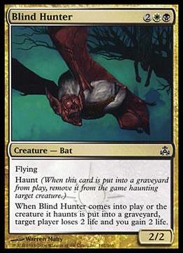 Magic the Gathering: Guildpact (Base Set) card 102 Blind Hunter
