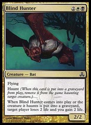 Magic the Gathering: Guildpact (Base Set) card 102 Blind Hunter