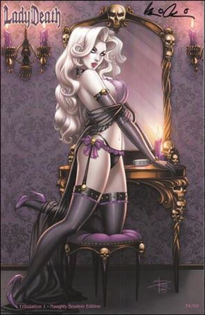 Lady Death: Tribulation issue 1-DW Naughty Boudoir Edition 1/69