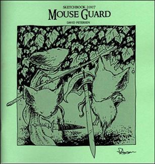 Mouse Guard Sketchbook issue 1-B Archaia Studios Edition Signed by Petersen 1/333
