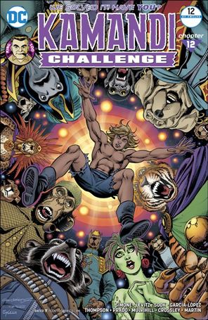 Kamandi Challenge issue 12-B Jose Luis Garcia-Lopez Cover