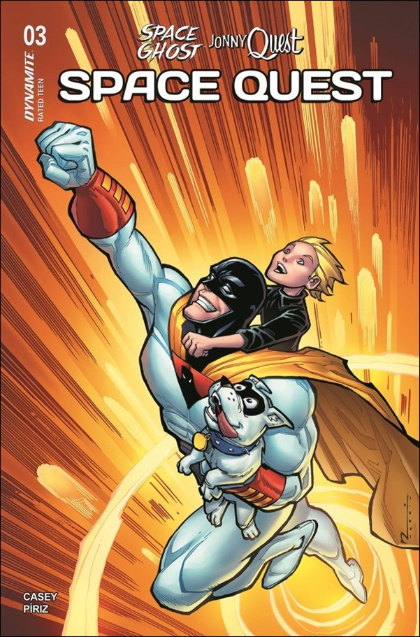 Space Ghost / Jonny Quest: Space Quest issue 3-E Chad Hardin Cover