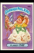 Garbage Pail Kids: Series 04 (Base Set) card 165b Flakey Fay
