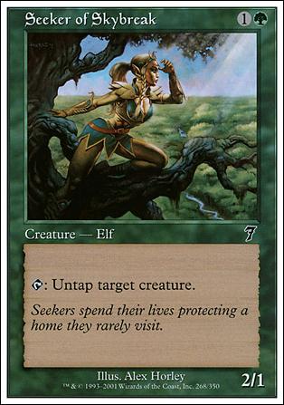 Magic the Gathering: 7th Edition (Base Set) card 268 Seeker of Skybreak