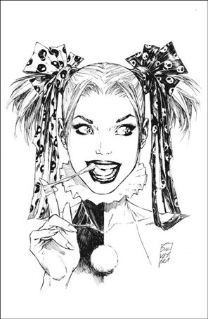 Batman & the Joker: The Deadly Duo issue 1.00-E Marc Silvestri 1:50 Black & White Cover