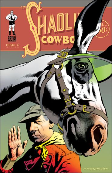 Shaolin Cowboy (2004) issue 6-B Kevin Nowlan Cover