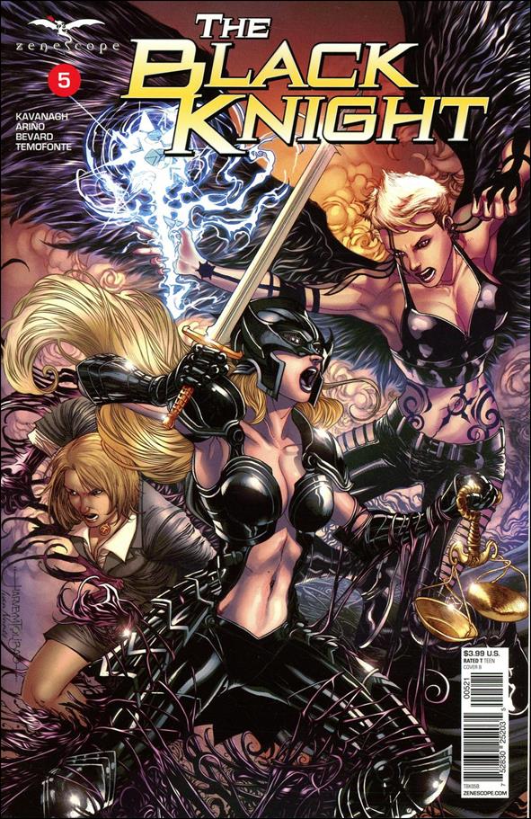 Black Knight (2018) issue 5-B Harvey Tolibao Cover