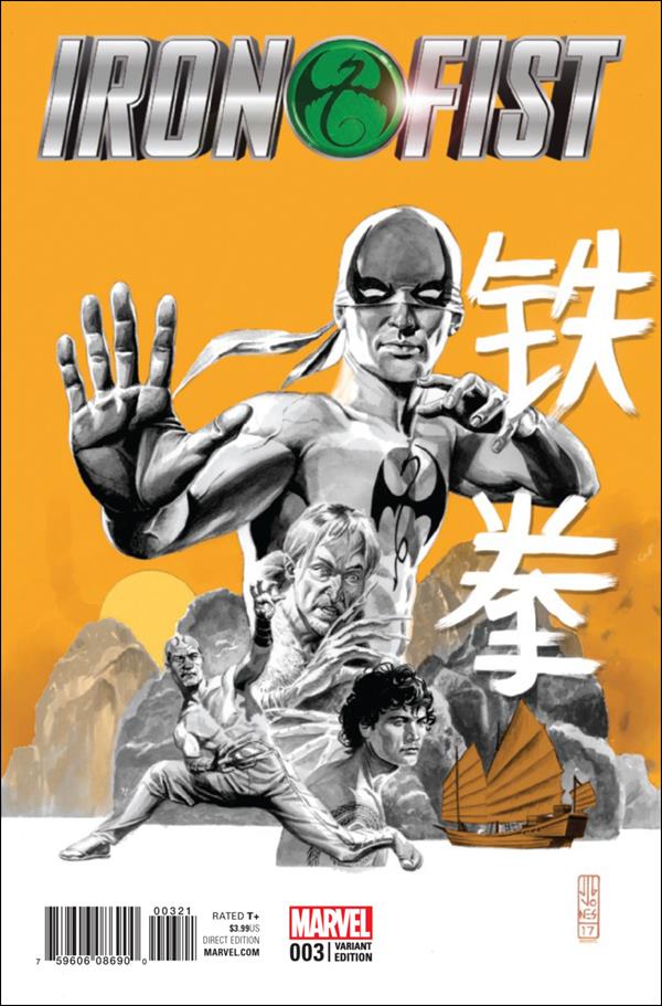 Iron Fist (2017) issue 3-B J.G. Jones Cover