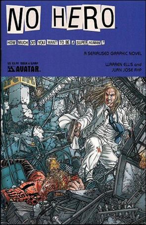No Hero issue 6-B Wraparound Cover