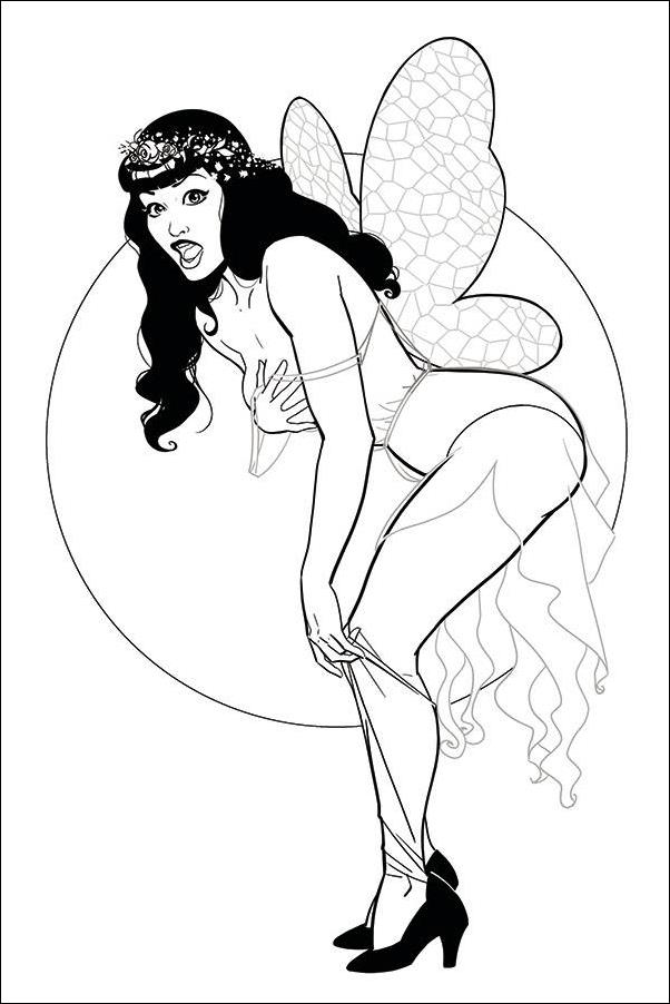 Bettie Page (2020) issue 2-N Kano 1:25 Black & White Virgin Cover