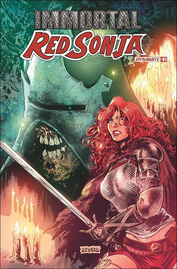 Immortal Red Sonja issue 1-I Dave Acosta Cover