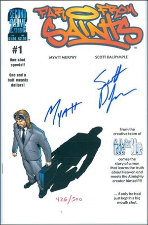 Far from Saints  issue 1-B Promotional (signed by Murphy & Dalrymple) 1/500