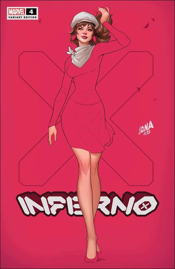 Inferno (2021) issue 4-K David Nakayama Unknown/SLH/Comic Traders Cover