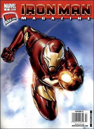 Iron Man Magazine issue 1 Salvador Larroca Cover