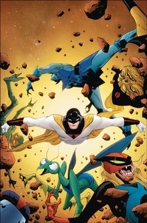Space Ghost (2024) issue 12-L Jae Lee Virgin 1:20 Cardstock Cover