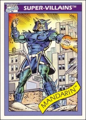Marvel Universe: Series 1 (Base Set) card 76 Mandarin