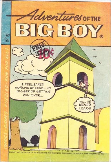 Adventures of the Big Boy issue 120-B West Coast Cover