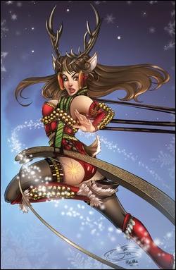 Ursa Minor (2013) issue 2-D Jenevieve Broomall Holiday Virgin Cover 1/250