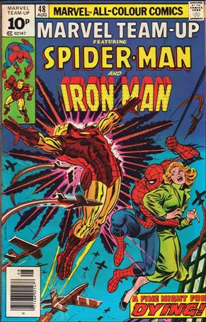 Marvel Team-Up (1972) issue 48-C UK Price Cover