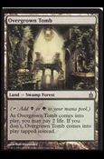 Magic the Gathering: Ravnica (Base Set)  card 279 Overgrown Tomb