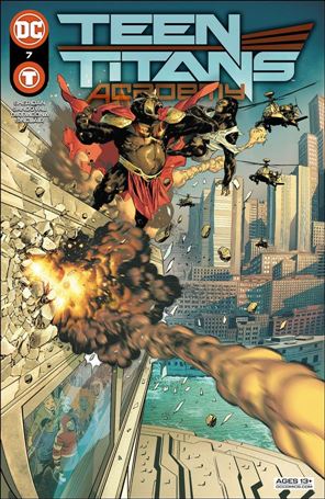 Teen Titans Academy issue 7 Rafa Sandoval Cover