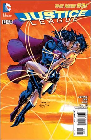 Justice League (2011) issue 12 Superman and Wonder Woman 