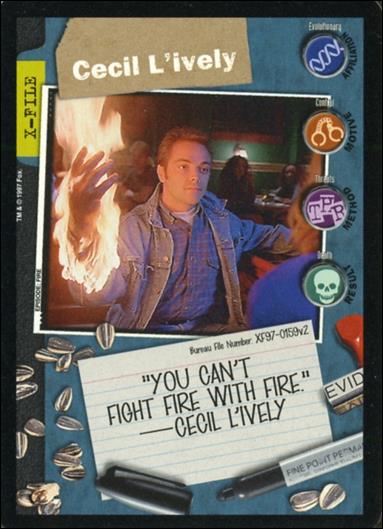 X-Files: The Truth Is Out There (Base Set) card XF97-0159v2 Cecil L'ively