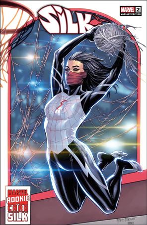 Silk (2021) issue 2-G Tyler Kirkham Rookie Card Frankie’s Comics Cover