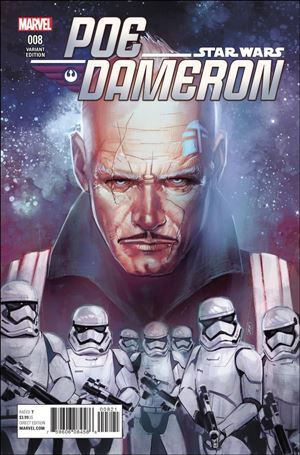 Poe Dameron issue 8-B Rod Reis 1:25 Cover