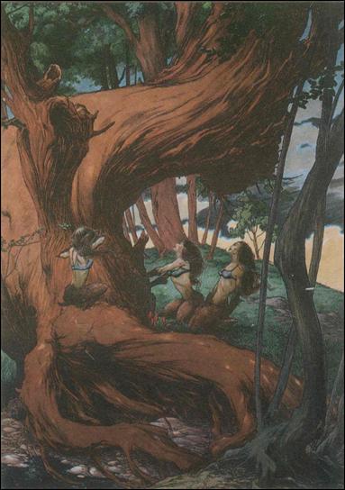 Charles Vess (Base Set) card 20 The Dryad's Song