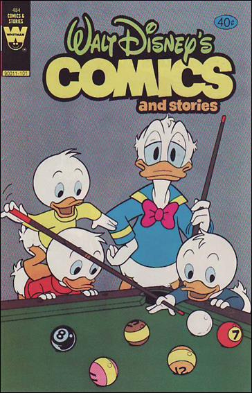 Walt Disney's Comics and Stories (1940) issue 484-B 40 Cent Price Cover
