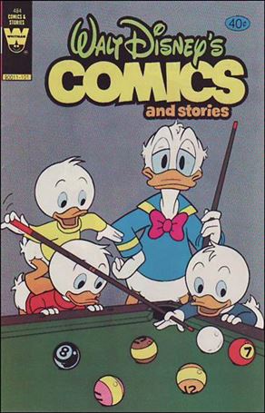 Walt Disney's Comics and Stories (1940) issue 484-B 40 Cent Price Cover