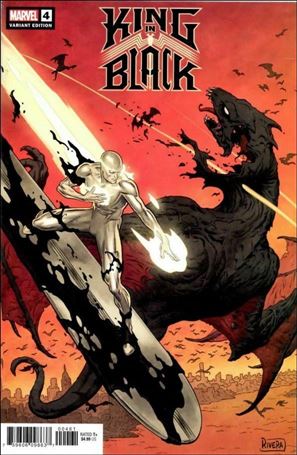 King in Black issue 4-D Paolo Rivera Cover