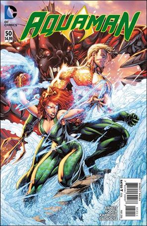 Aquaman (2011) issue 50 Brett Booth Cover