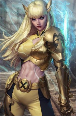 Fall of the House of X issue 1-H Stanley Artgerm Lau 1:50 Magik Virgin Cover