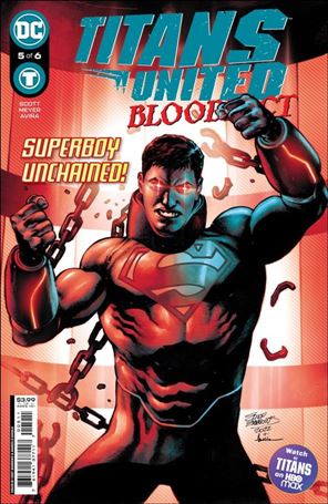 Titans United: Bloodpact issue 5 Eddy Barrows Cover