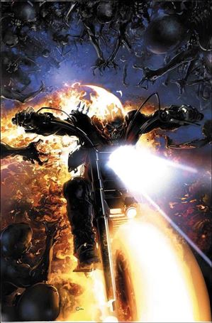 Damnation: Johnny Blaze - Ghost Rider issue 1-C Clayton Crain Virgin Cover 1/1000